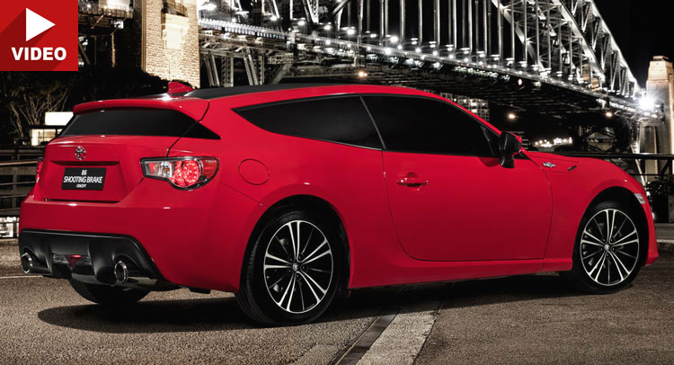  Toyota Surprises Us With GT 86 Shooting Brake Concept