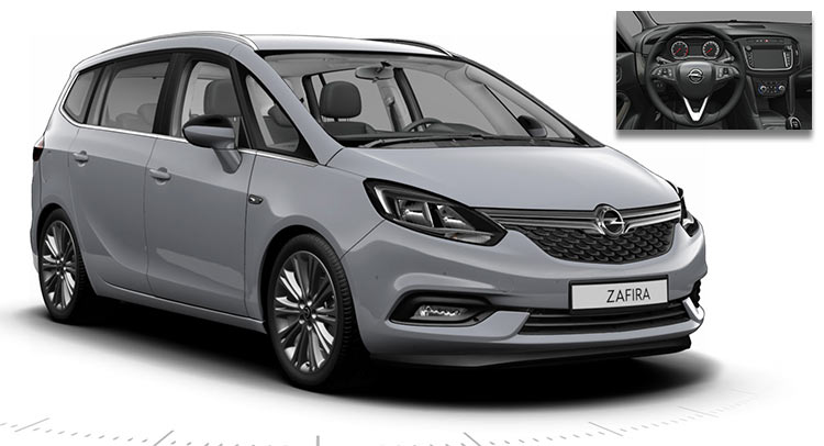  This Is Likely The Facelifted 2017 Opel / Vauxhall Zafira Tourer