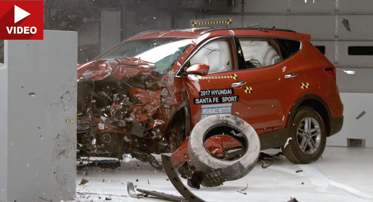  Hyundai Santa Fe Sport Grabs Top Safety Pick Plus