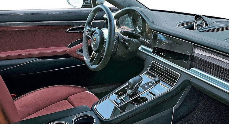 New Porsche Panamera Interior Has A Much Cleaner Look