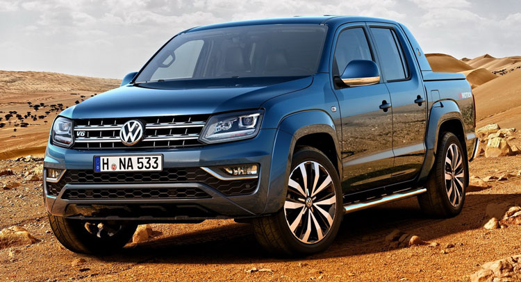  Facelifted Volkswagen Amarok Gets New 3.0-Liter V6