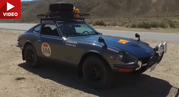 What’s It Like To Drive A Jacked-Up Datsun 240Z For Peking-to-Paris Rally?