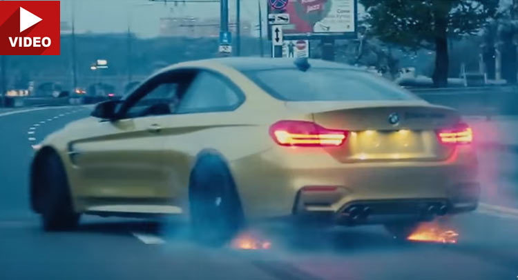 Watch This BMW M4 Defy Every Law On The Streets Of Moscow