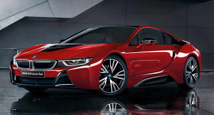  BMW i8 Celebration Edition Is A Protonic Red Special Only For Japan
