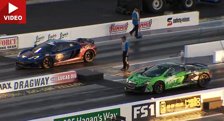  Superman & The Hulk Duke It Out On The Drag Strip