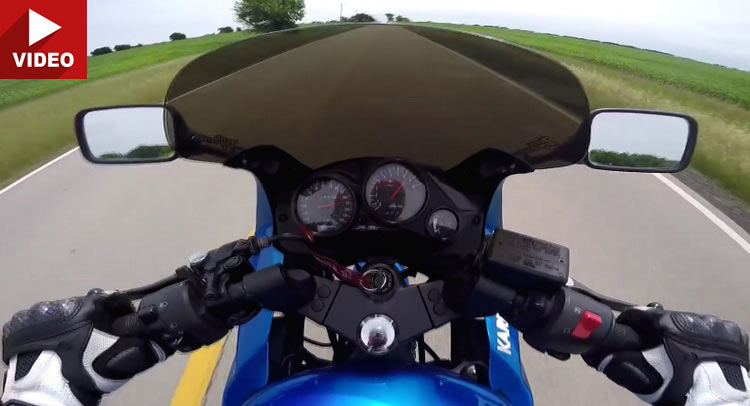 Oh S**t, Oh S**t! Biker Freaks Out After His Buddy Falls Off