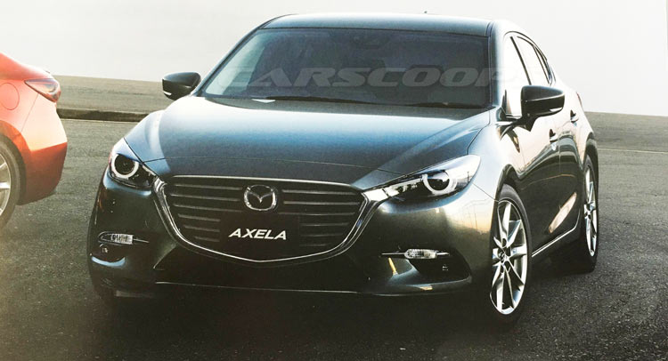 2017 Mazda3 / Axela Facelift Leaked?