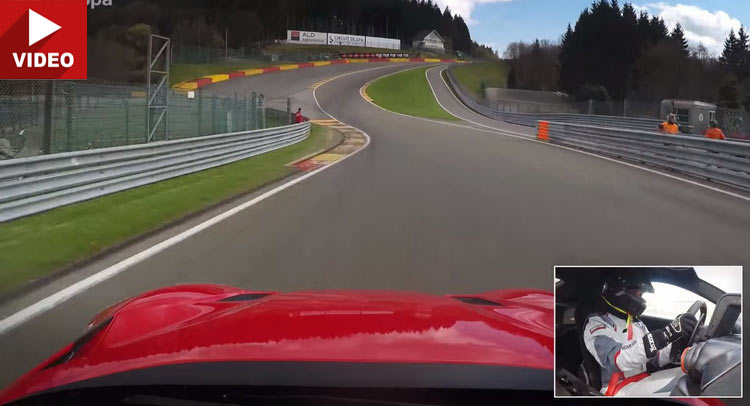  Ferrari F12 TdF Stretches Its Legs Around Spa-Francorchamps