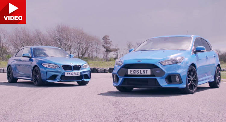  New Ford Focus RS Track Tested Against The BMW M2