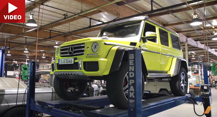  This Is Why The Mercedes G500 4×4² Is A True Off-Road Monster