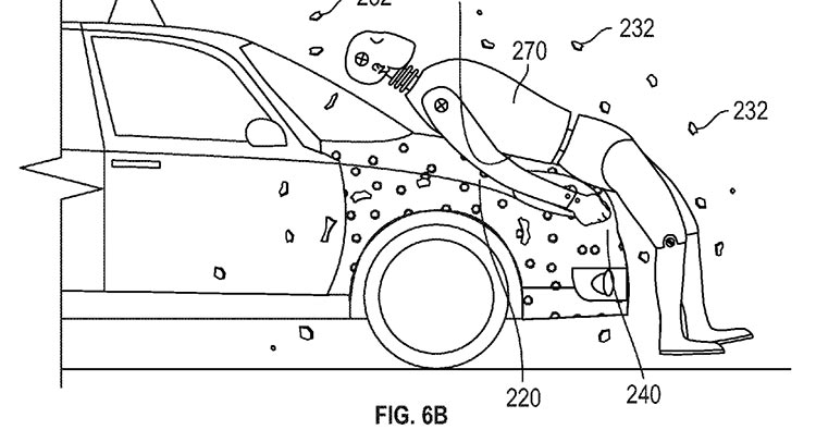 Google Patents A Pedestrian Flypaper For Self-Driving Cars