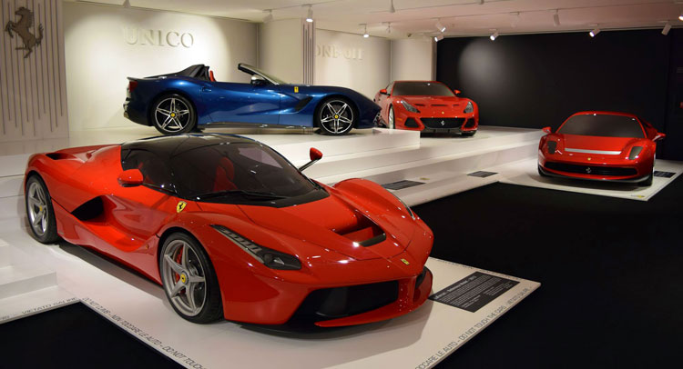 Ferrari’s Special Projects Museum Display Is From Another Planet