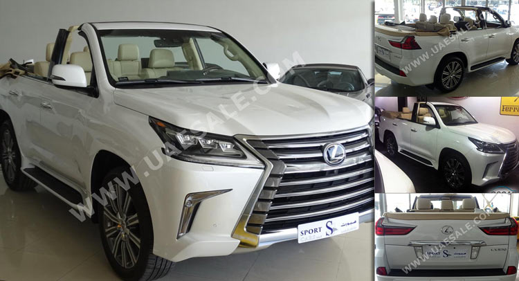  This 2016 Lexus LX570 With A Chopped Roof Is Listed For $350,000!