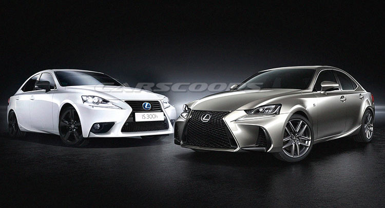 A Visual Comparison Between The 2017 Lexus IS And Its Predecessor