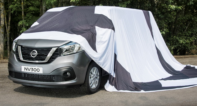  Nissan Teases New NV300 Mid-Sized Van