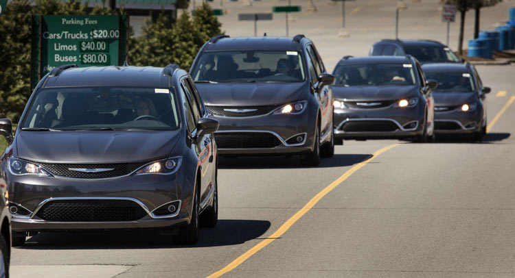 Official: Google & FCA To Build Autonomous Chrysler Pacifica Minivan