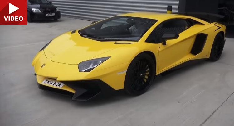  Lamborghini Aventador SV Gets To Stretch Its Legs, Is An Absolute Hoot To Drive