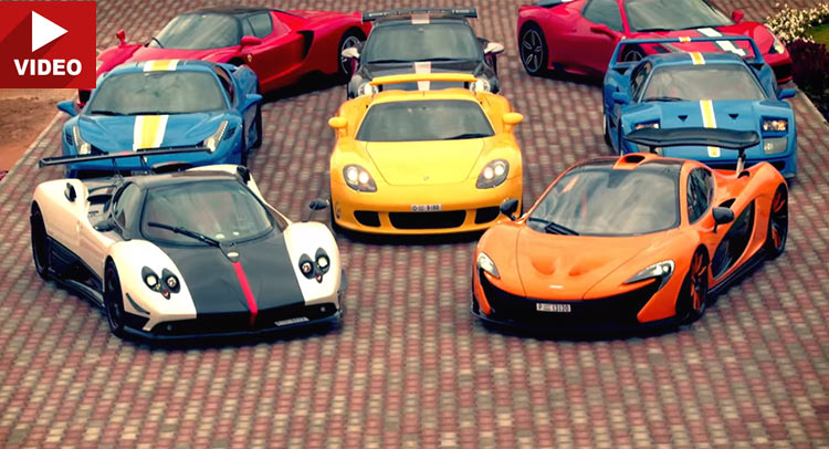 A Zonda Cinque, A McLaren P1 And A Ferrari F40 Sum Up The Perfect Test Drive