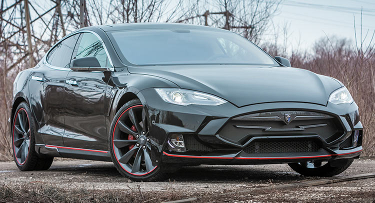  Tesla Model S “Elizabeta” By LARTE Design Underscores Lightning Performance