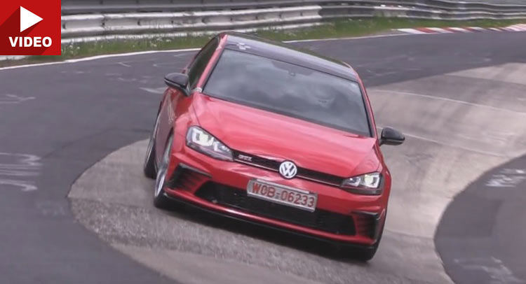  VW Golf GTI Clubsport S Flat Out At The Nurburgring