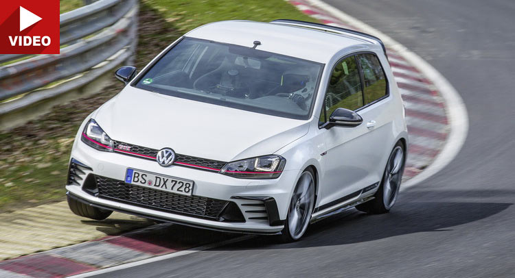  Watch The VW Golf GTI Clubsport S Amazing 7:49.29 Nürburgring Lap