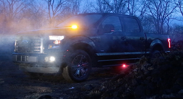  Ford F-150 Gets Factory-Installed LED Strobe Warning Lights [w/Video]