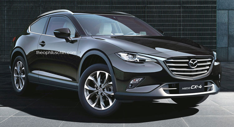 Mazda CX-4 Coupe Wants To Challenge Range Rover’s Evoque