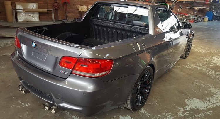 El Camino, Who? BMW M3 E92 Pickup Truck Hits The Streets