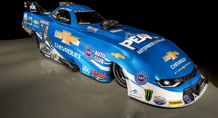John Force Reveals His 2016 Camaro SS Funny Car
