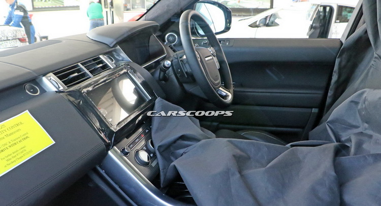 First Look Inside The Facelifted 2017 Range Rover Sport