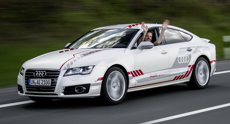  Audi Injects Autonomous A7 Concept With Adaptive Road Manners