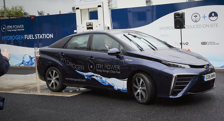  Toyota-Supported HyFive Hydrogen Fuel Station Launched In London