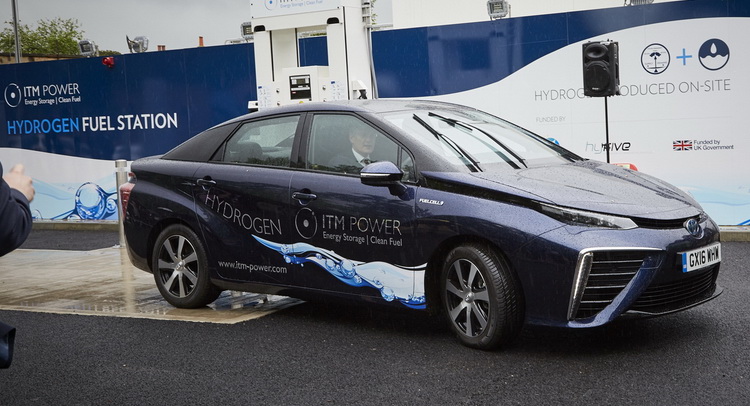 Toyota-Supported HyFive Hydrogen Fuel Station Launched In London