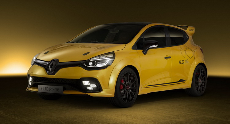  Renault Reveals Crazy Special 275HP Clio RS 16 Concept [w/Video]