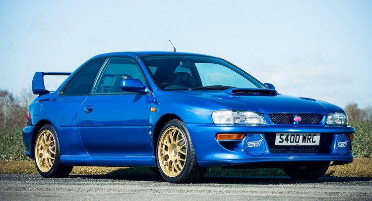  Subaru’s Legendary Impreza 22B With 2,500 Miles Offered In Auction