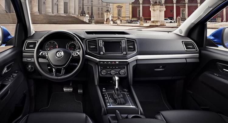  VW Finally Shows Us 2017 Amarok’s Updated Interior