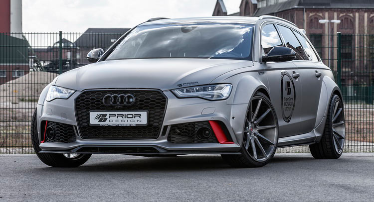  Prior-Design’s PD600R Kit Helps Audi A6 Avant/RS6 Flex Muscles