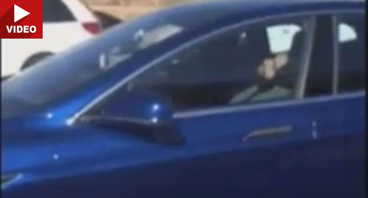 Tesla Model S Driver Takes A Nap While On Autopilot