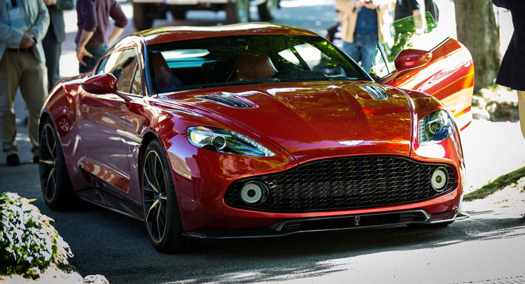  Aston Martin Vanquish Zagato Concept Combines British Engineering With Italian Flair