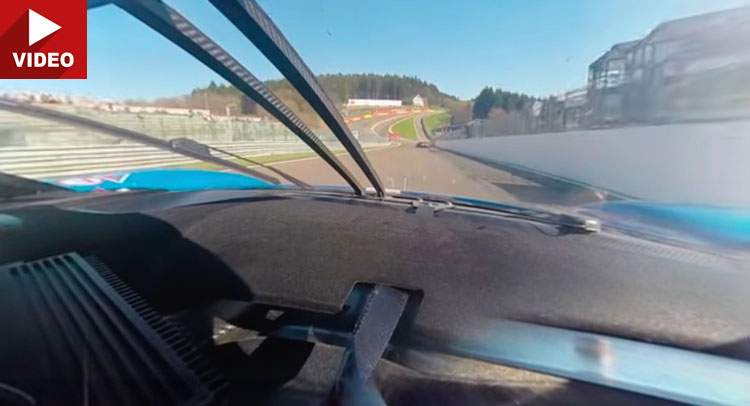  Take A 360-Degree Lap In A Ford GT Racer At Spa