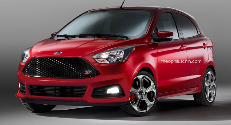 Ford Ka+ Looks Good Dressed Up In ST Clothes