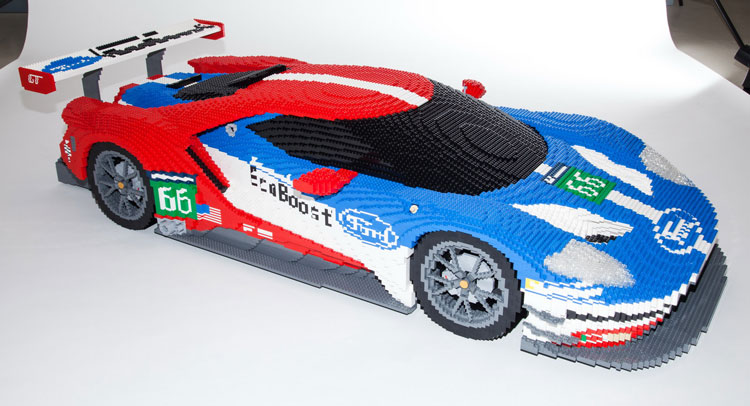  Lego-Made Ford GT Racer Ready For Le Mans [w/Video]