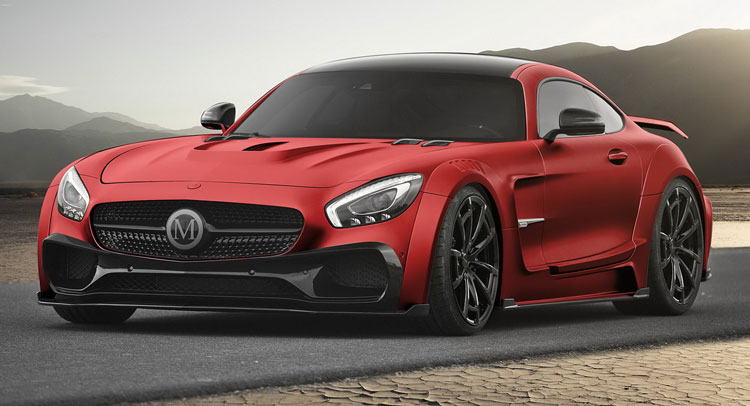  Mansory’s Mercedes-AMG GT S Gets Red Hot