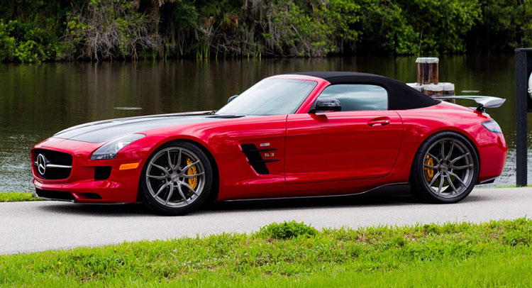 Renntech Gives The Mercedes SLS AMG Roadster Some GT3 Flavor