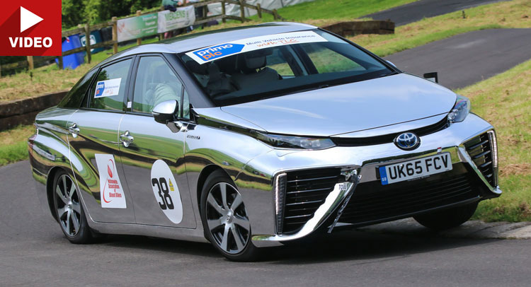 Mirror-Chrome Toyota Mirai Goes Racing – Sort Off…