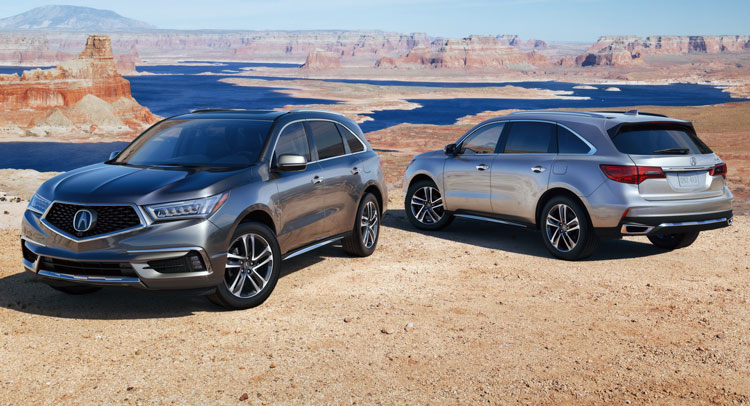  Facelifted 2017 Acura MDX Starts From $43,950