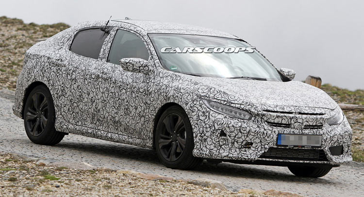2017 Honda Civic Hatch Spied, And This One Is Coming To US