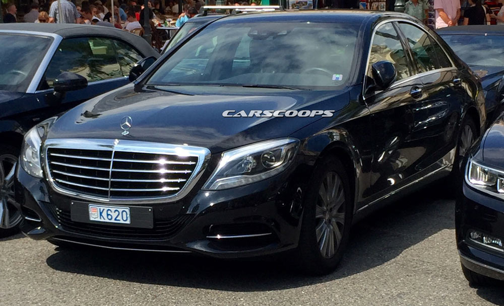  Did U Spy The Facelifted 2017 Mercedes-Benz S-Class Without Camo?