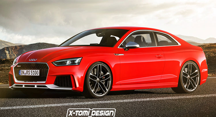  Audi’s Latest A5 Coupe Dressed Up In Virtual RS Guise