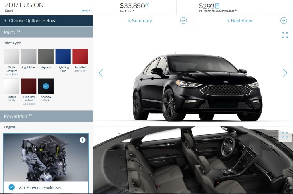 2017 Ford Fusion Sport Goes On Sale, Starts From $34,350